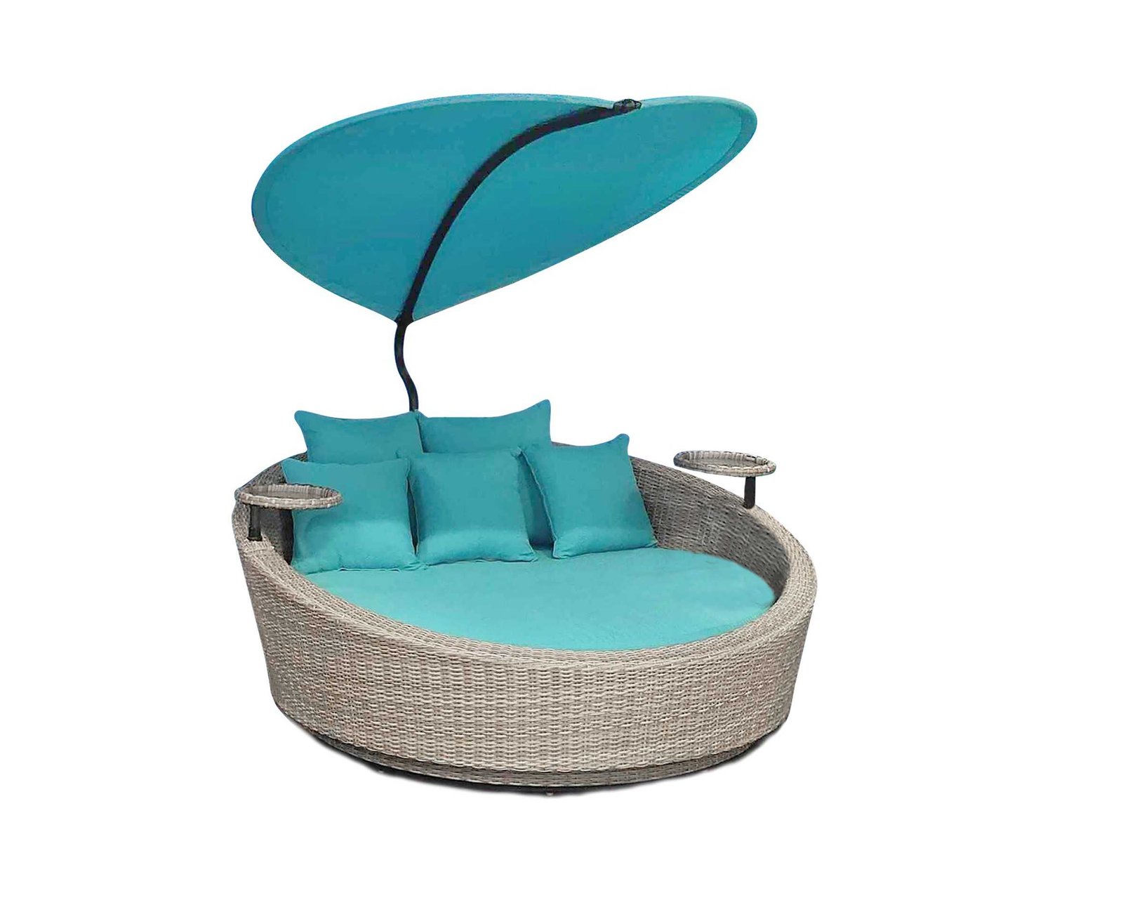 Outdoor sun bed with canopy Omg Furniture