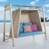 Buy 2 Seater Outdoor Swing/Jhula with Stand - Box Shape